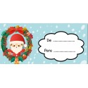 étiquettes de noel