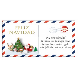 Carte Postale De Voeux Noel