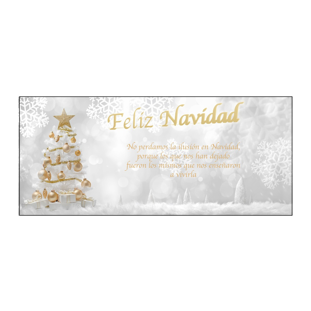 Jolie carte de vœux personnalisée joyeux Noël