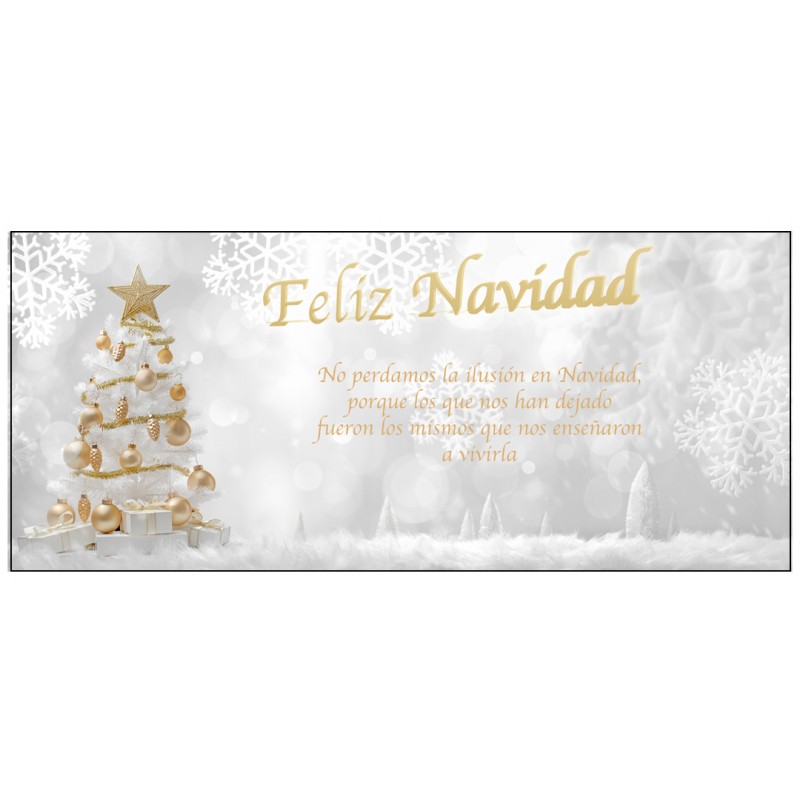 Jolie carte de vœux personnalisée joyeux Noël