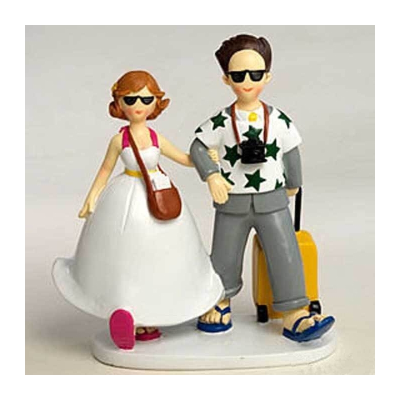 Gateau mariage figurine humoristique