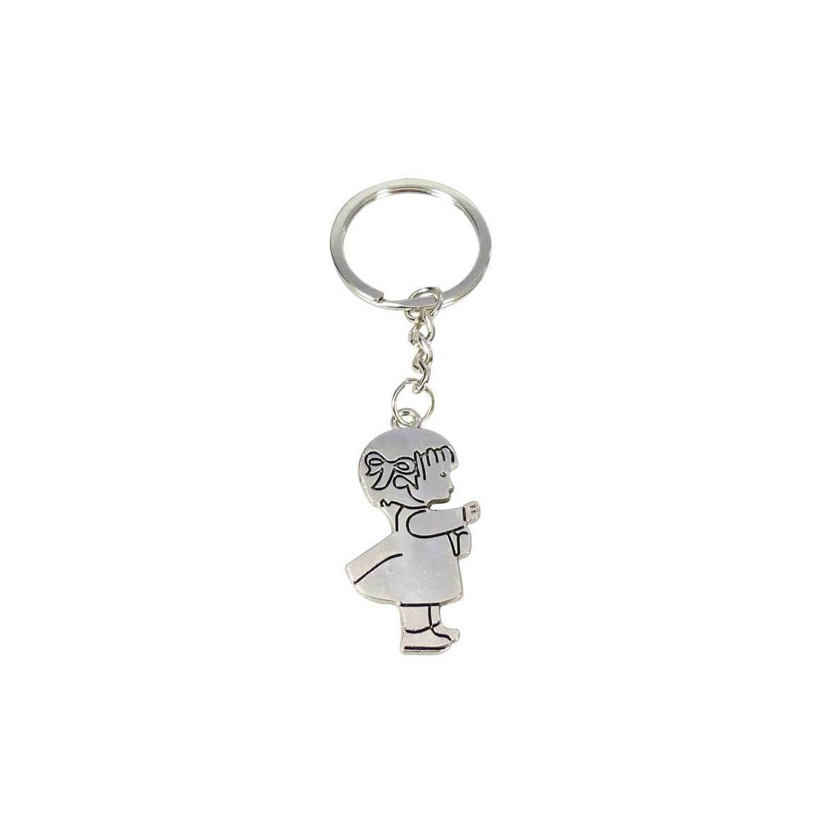 Porte-clés fille de communion