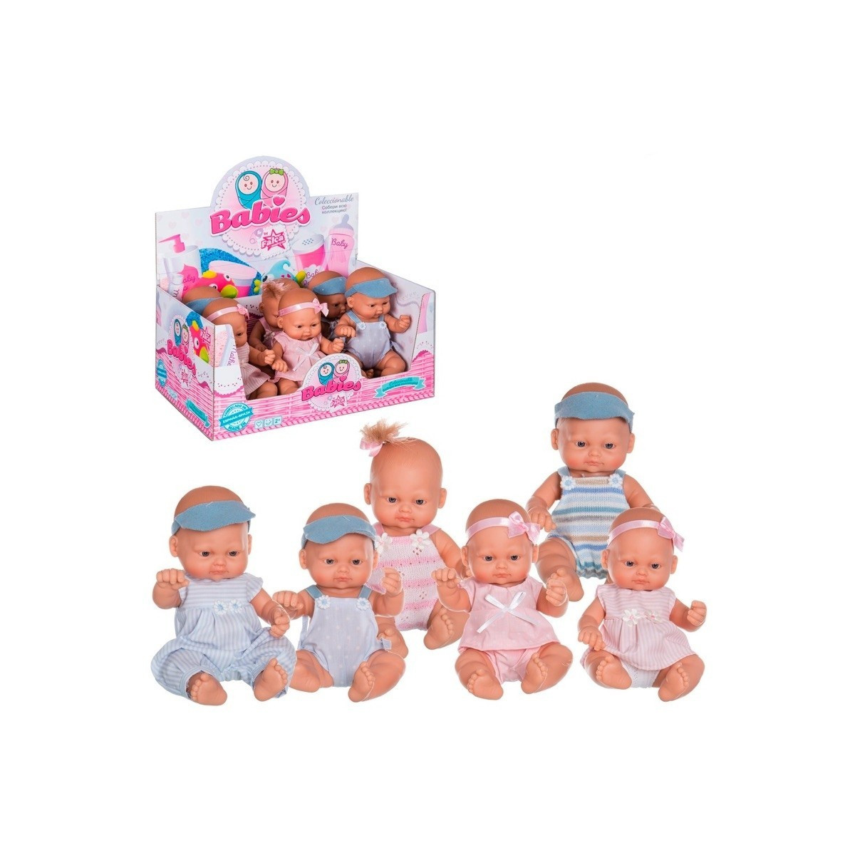 Poupée bébé nouveau-né 25 cm