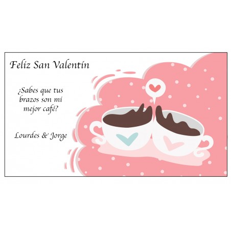 Carte de Saint-Valentin personnalisée