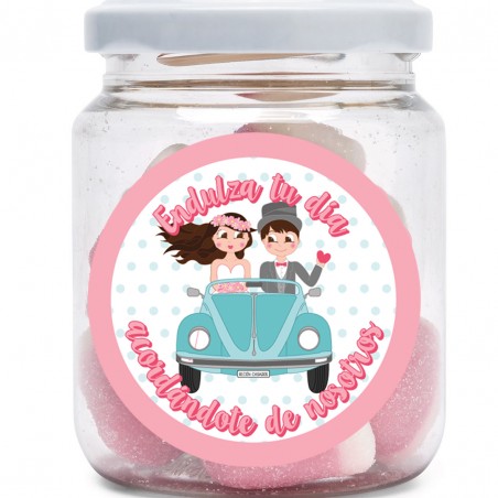 Pot De Bonbons Souvenir De Mariage