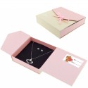 Ensemble de boucles d oreilles et pendentif pour la saint valentin