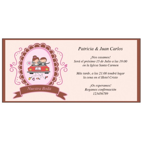 faire part mariage fleuri