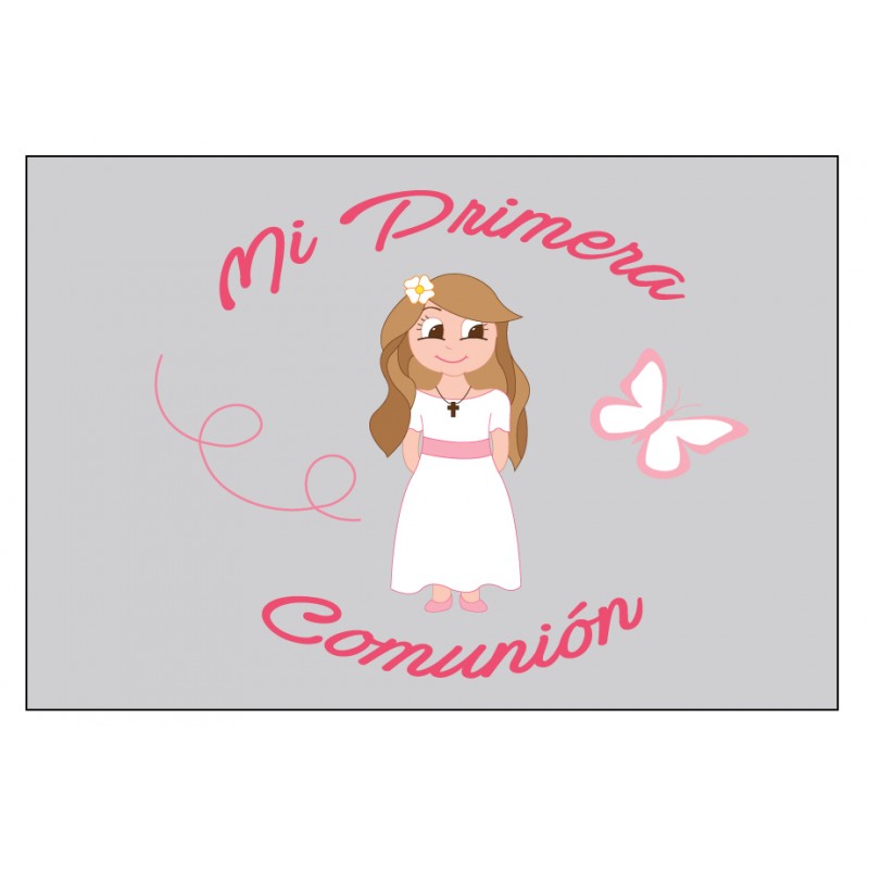 Autocollants pour les détails de communion fille