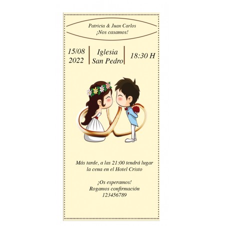 broches invites mariage