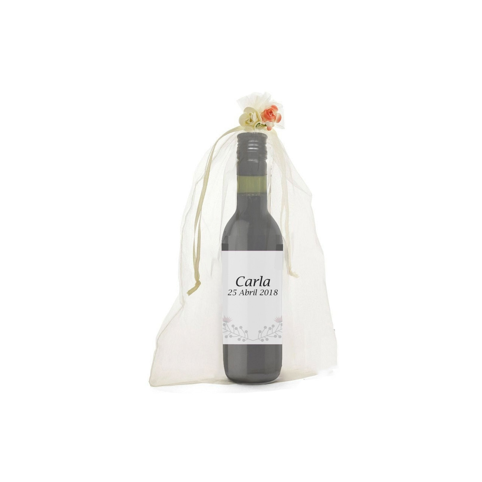 Détails du vin de communion personnalisé