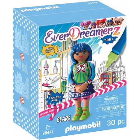 Figurines Playmobil monde de la bande dessinée Clare