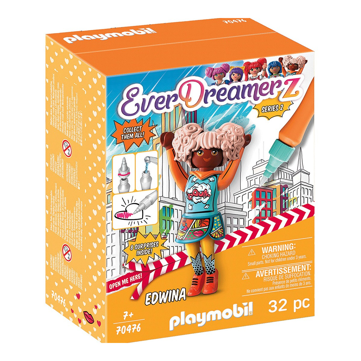 Everdreamerz playmobil edwina en boîte avec accessoires