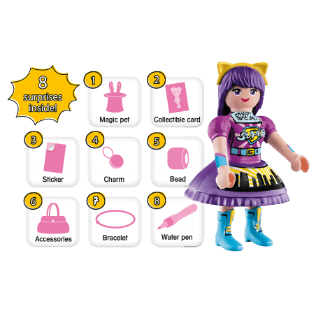 Everdreamerz viona monde de bande dessinée dans une boîte avec des accessoires