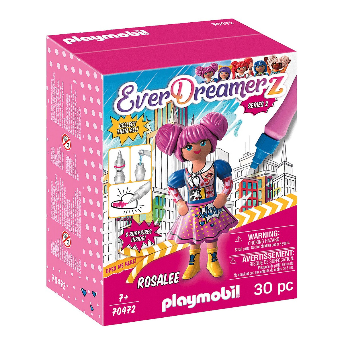 Rosalee bande dessinée monde playmobil everdreamerz