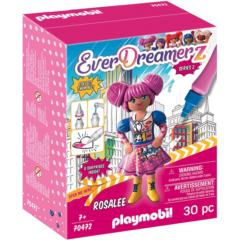 Rosalee bande dessinée monde playmobil everdreamerz