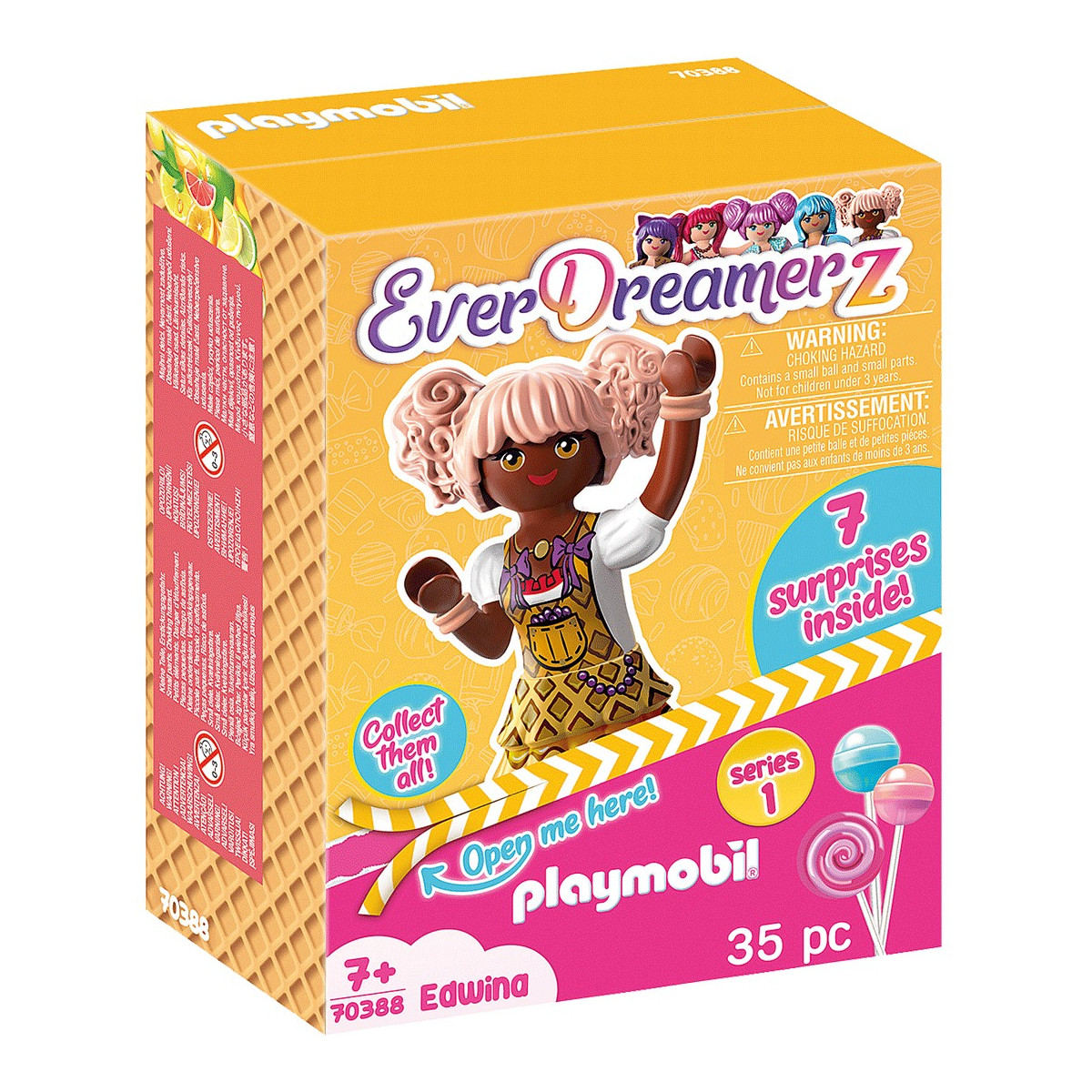 Edwina Candy World Série 1 Playmobil