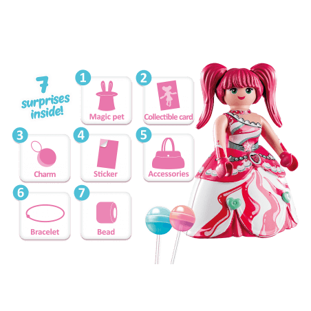 Playmobil starleen candy world série 1
