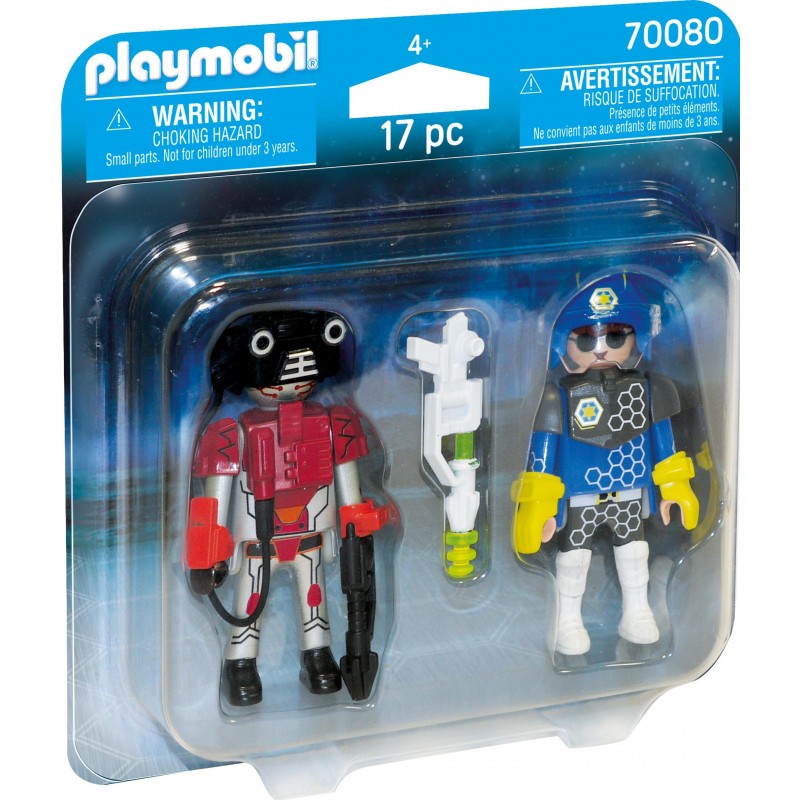 Playmobil space police et pack voleur