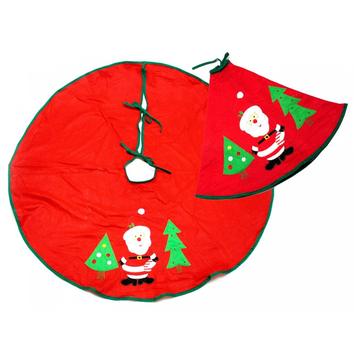 Petit couvre pieds pour sapin de noël