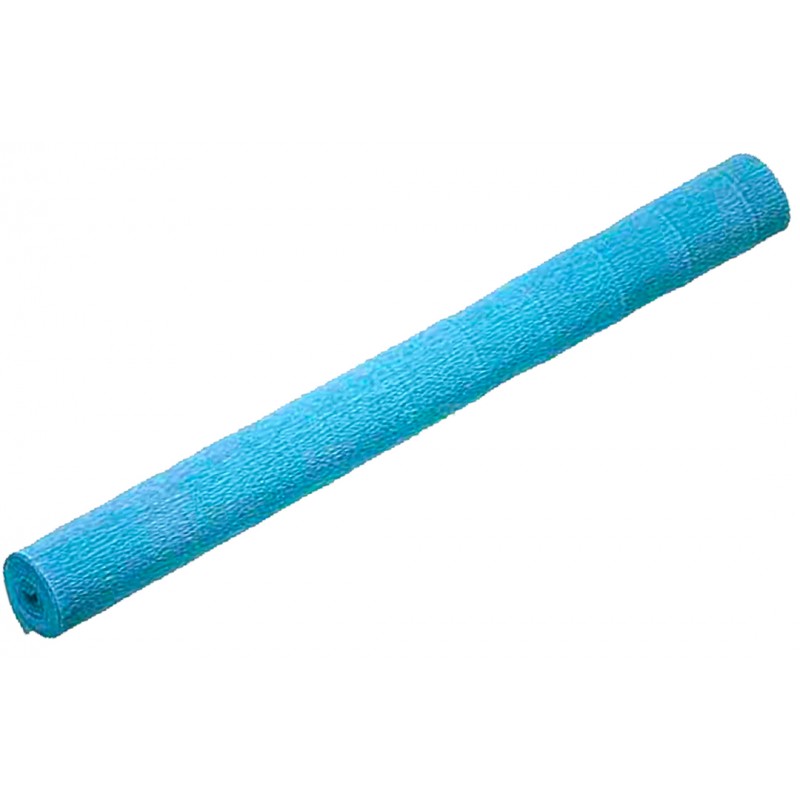 Papier crépon pour décorer bleu
