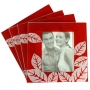 Sous-verres en verre pour photo