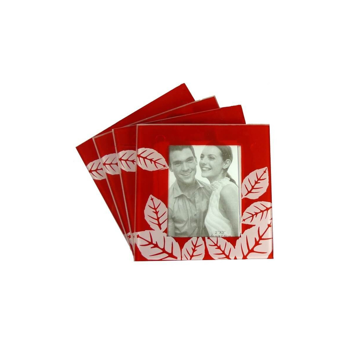 Sous-verres en verre pour photo