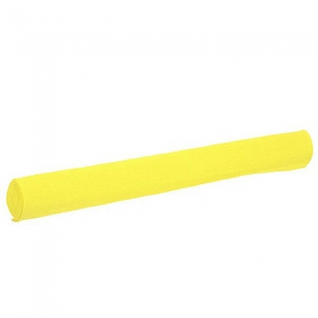 Papier Crepon Jaune Decoration