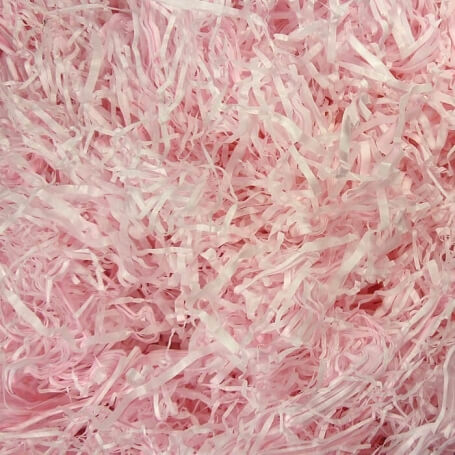 Chips de papier découpé rose