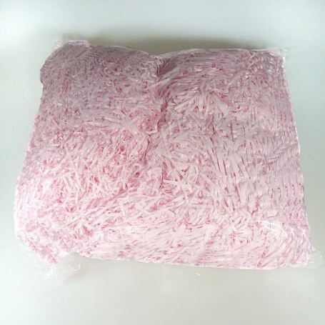 Chips de papier découpé rose