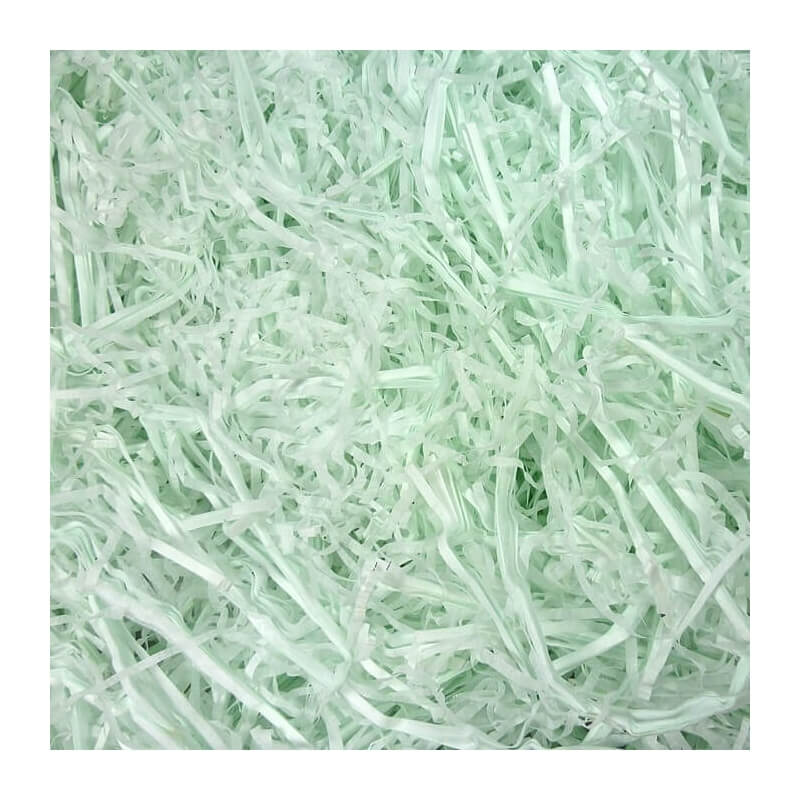 Copeaux de papier pour remplissage bleu clair
