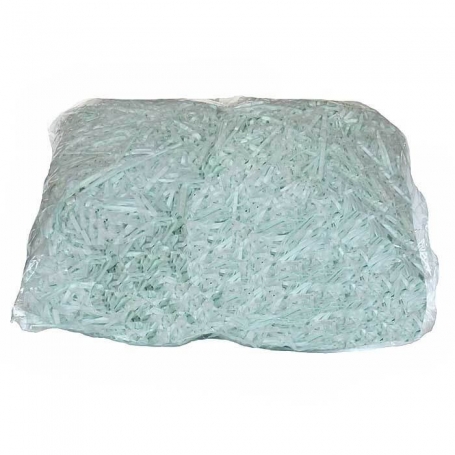 Copeaux de papier pour remplissage bleu clair