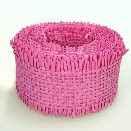 Rouleau de Ruban Resille Fushia Decoration
