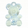 Ourson bleu pour décoration de baptême