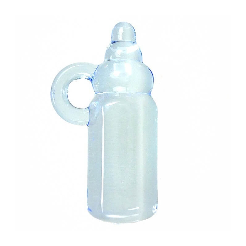Decoration cadeau mini biberon bleu Decoration cadeau mini biberon bleu