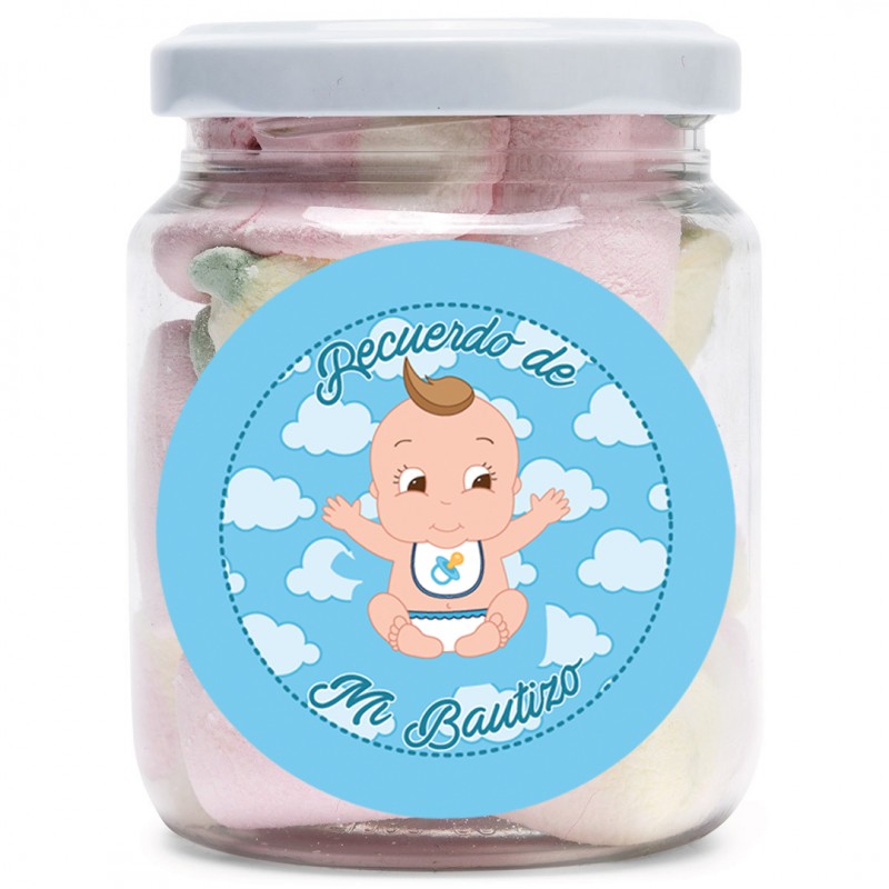 Pots De Bonbons Pour Baptemes Acheter Dragees Chocolats Et Bonbons