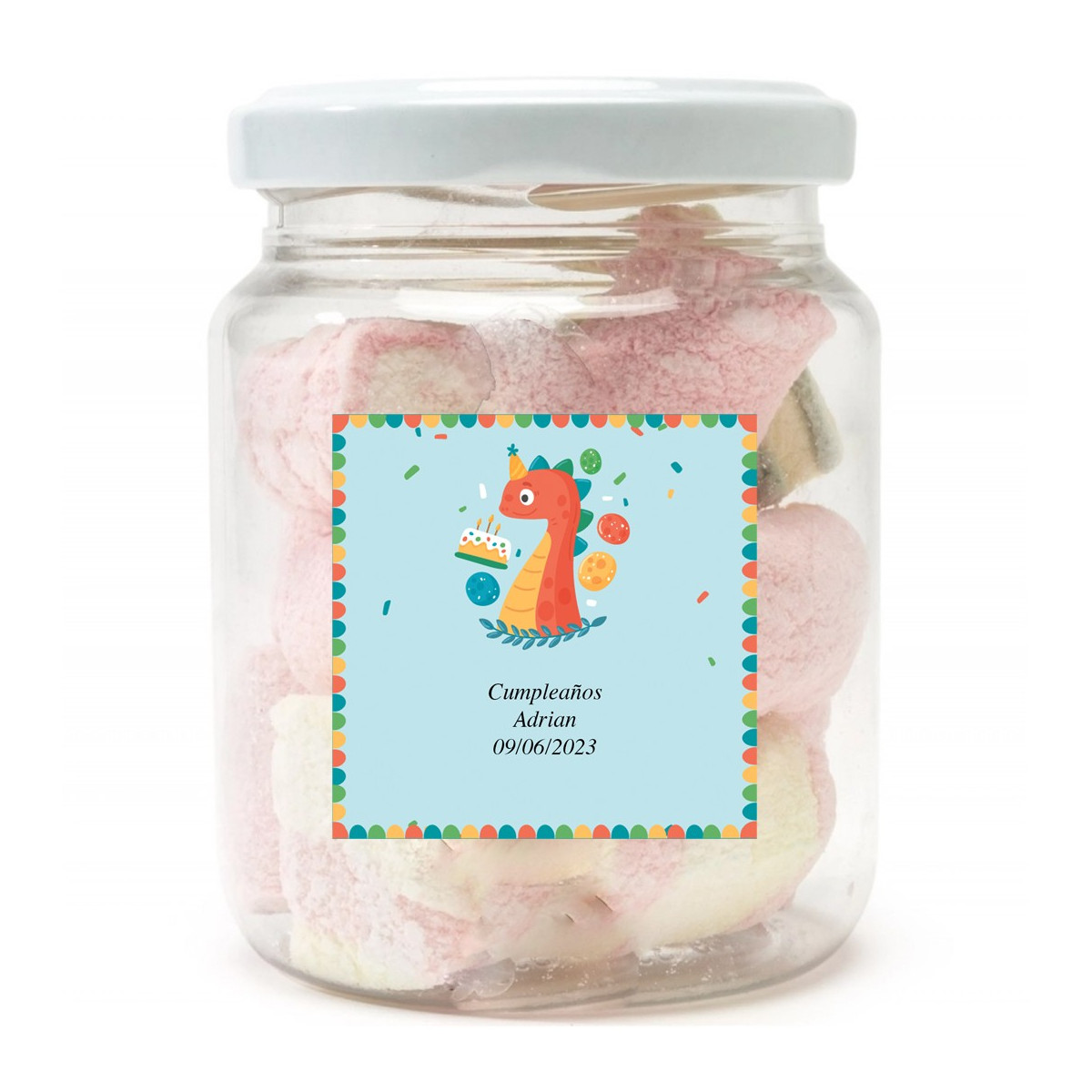 Pot cloud personnalisé pour anniversaire