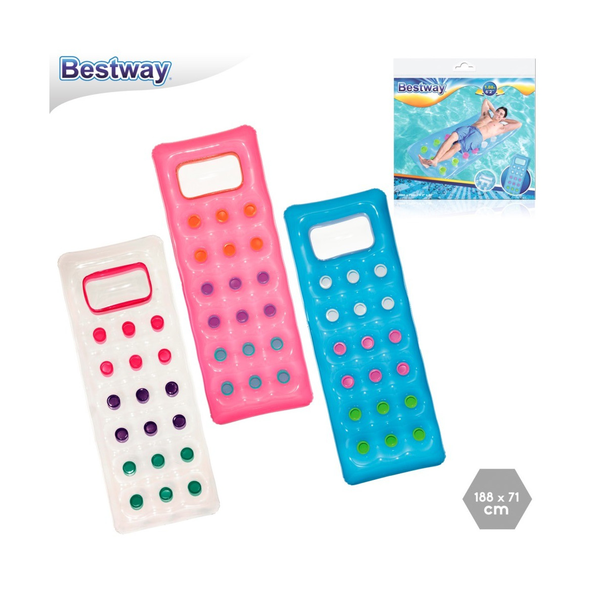 Matelas Gonflable Idéal pour Piscine et Plage