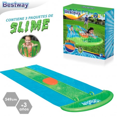 Piste de glissement triple slime squishy 549 cm