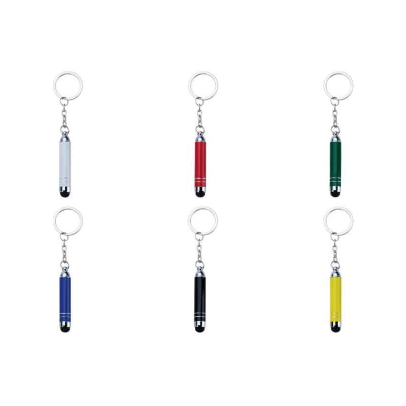 Porte clés pointeur coloré