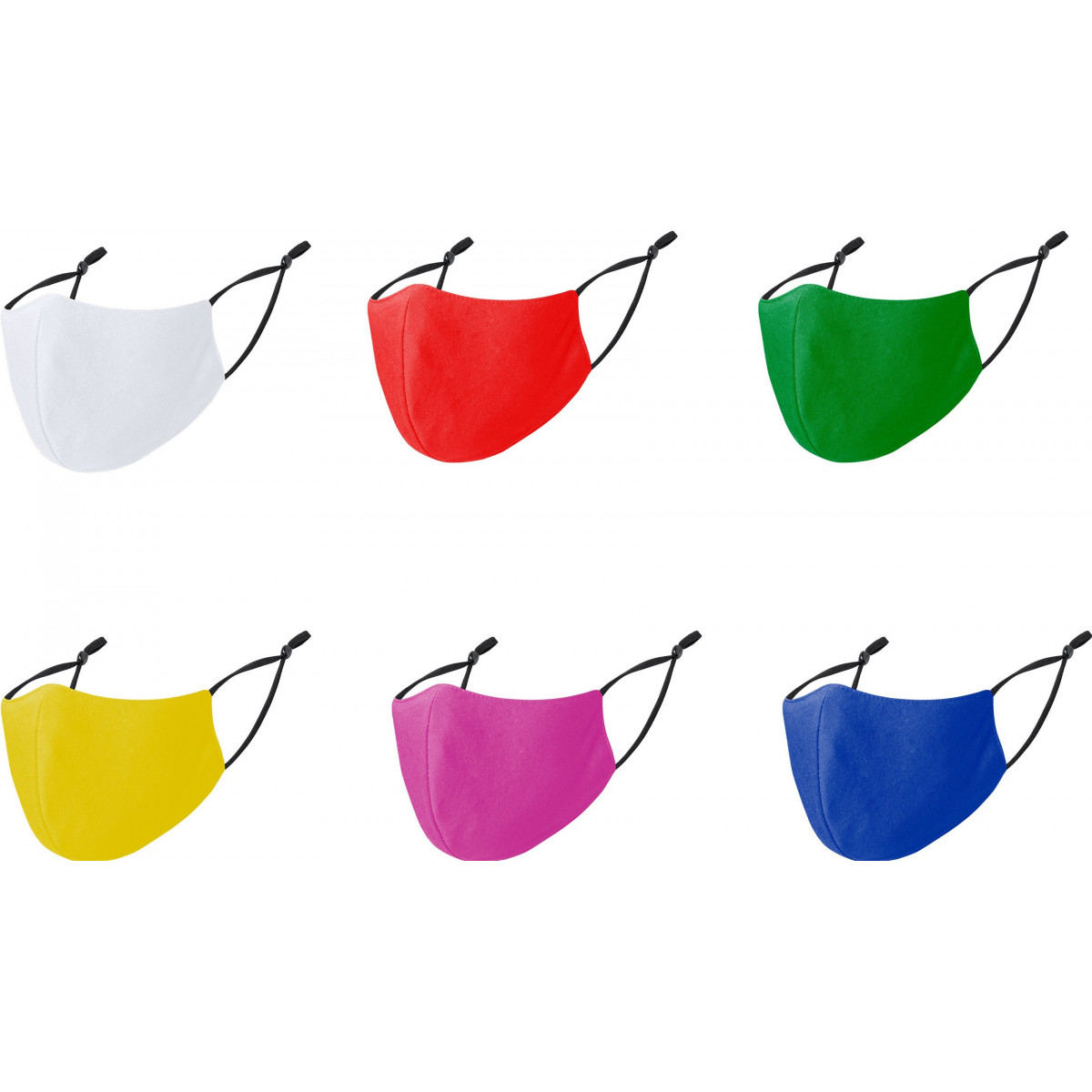 Masque hygiénique réutilisable ajustable et résistant
