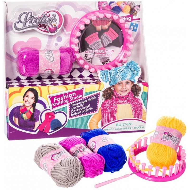 Jeu de tricot pour filles