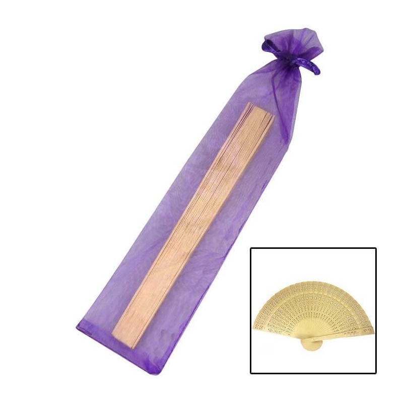 Eventail pochette organza cadeaux pas cher Eventail pochette organza cadeaux pas cher