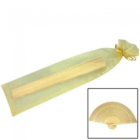 Mariage Cadeau Invite Eventail Avec Etui