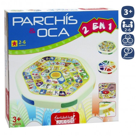 Parcheesi oie dés automatique 6 joueurs