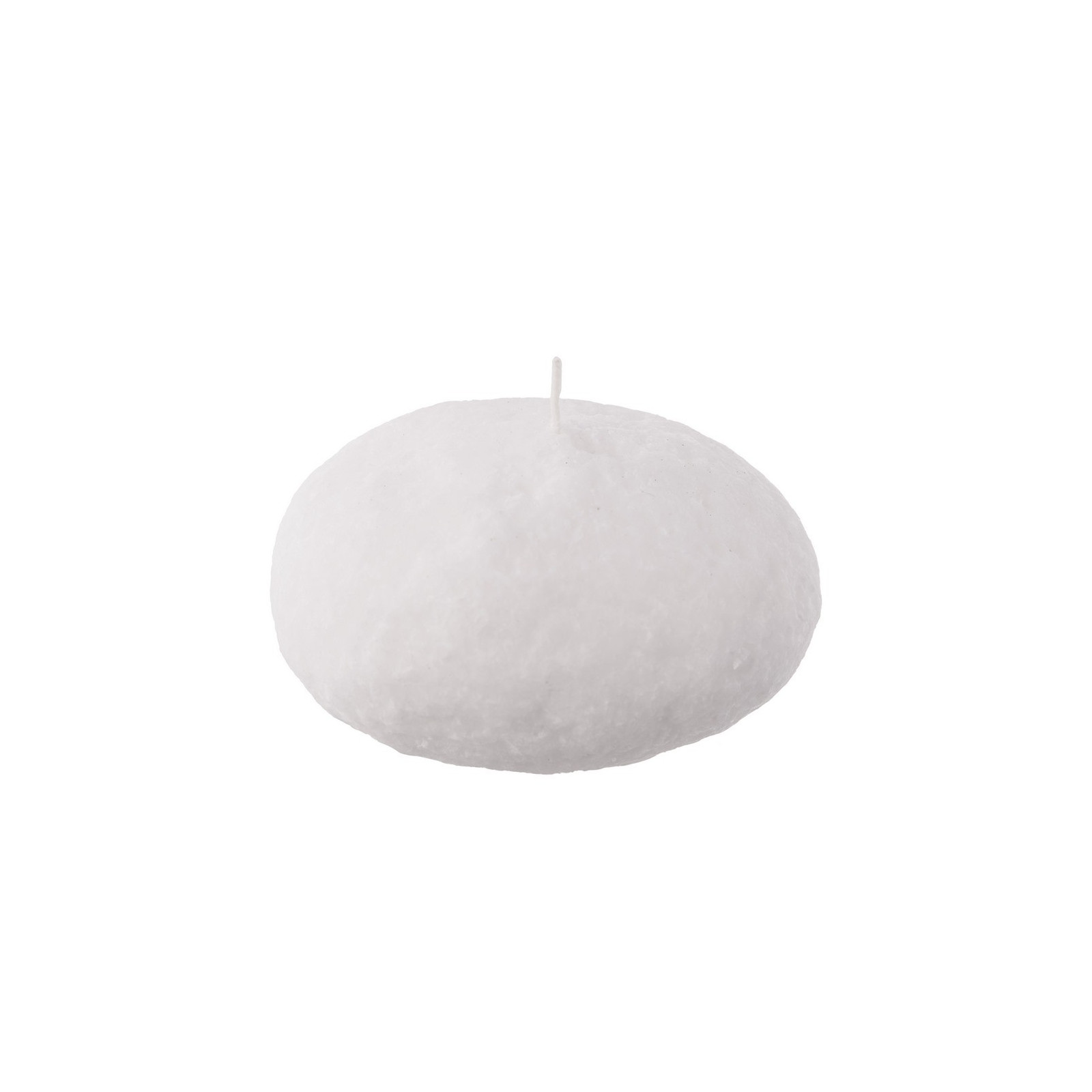 Bougie décorative pierre blanche 10 50 x 8 x 6 cm