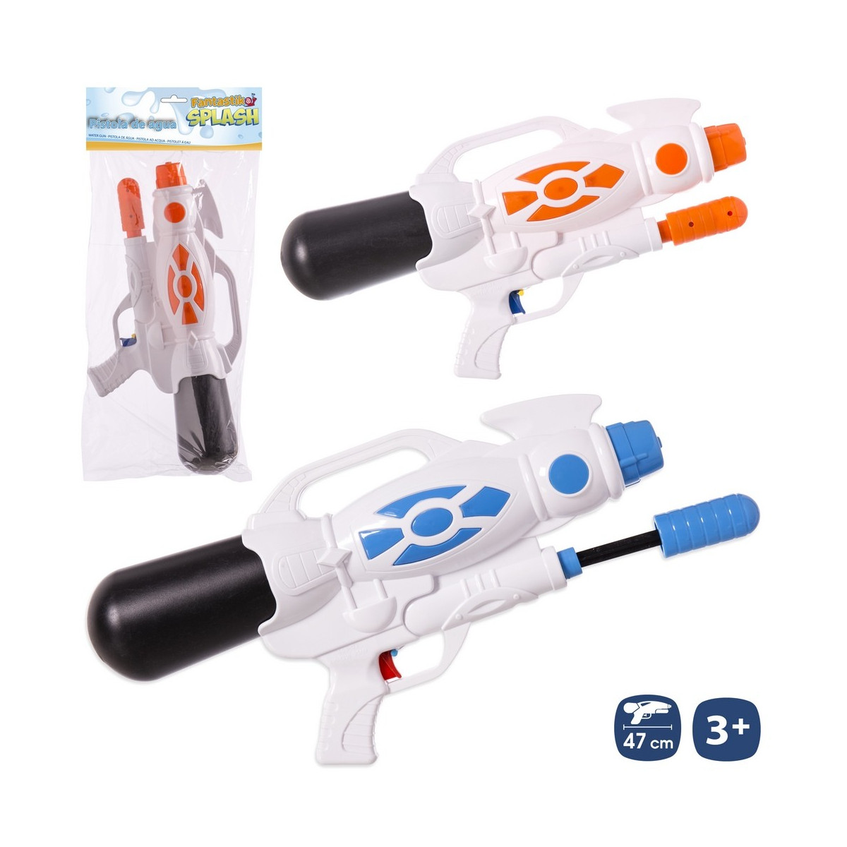 Pistolet à eau c cebador blanc 2 c