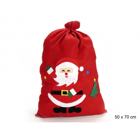 Sac de Noël tricoté