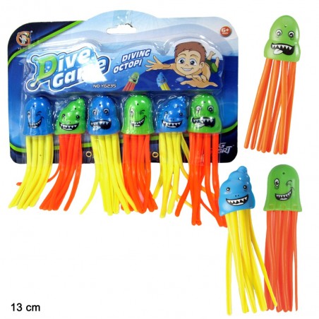 S 6 lanceur de piscine méduse 13 cm