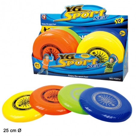 Frisbee 4 Couleurs Unies 25 Cm