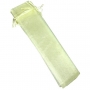 Housse 30x7 cm en organza beige